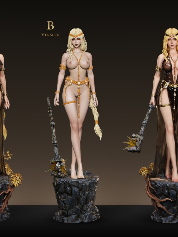 Chikara Studio Elden Ring Queen Marika the Eternal Hot Sexy 1/4 Statue